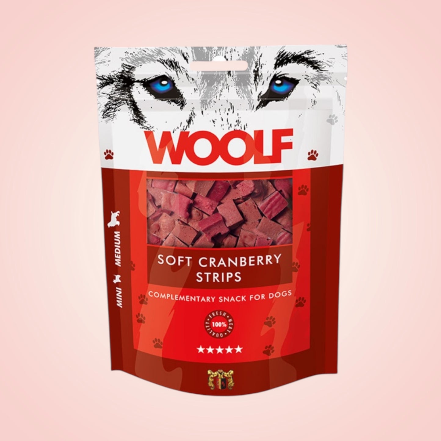 Woolf | Cranberry Strips