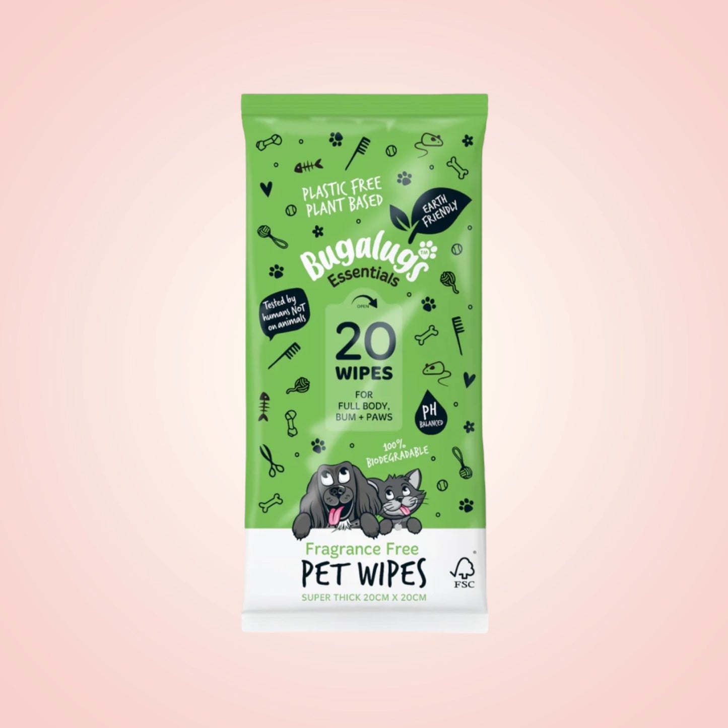Bugalugs | PetWipes 20pack