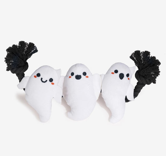 Hugsmart Pet - Howloween Night | Rope Ghost - Dog Rope Toy